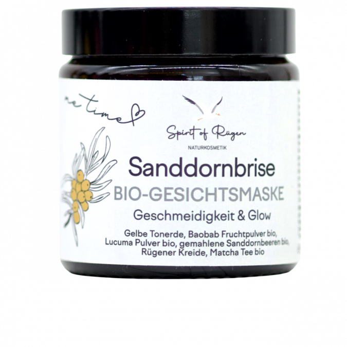 Bio Gesichtsmaske Sanddornbrise