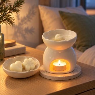 Schlafzimmer warmes, ruhiges Abendambiente
