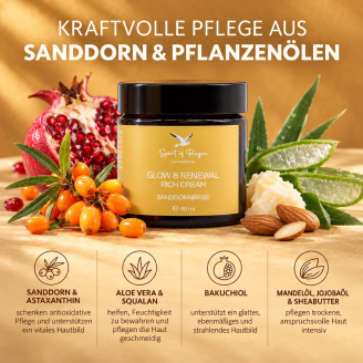 Sanddornbrise_ Natürliche Pflege mit Pflanzenölen