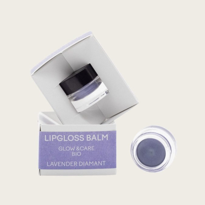 Bio Lipgloss Balm Lavendel Diamant